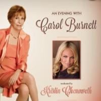 Kristin Chenoweth to Moderate AN EVENING WITH CAROL BURNETT Tonight; Tickets Sold Out Video
