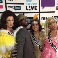 Photo Flash: Taye Diggs, Nick Cearley & the Cast of PAGEANT Visit Bravo's WATCH WHAT  Video