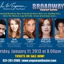Broadway Concert Series and Steinway Meets Broadway Rescheduled for 1/11 & 12 at The  Video
