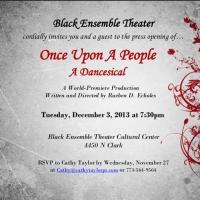 ONCE UPON A PEOPLE Plays Black Ensemble Theater, Now thru 12/30 Video