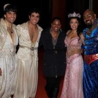 Photo Coverage: Audra McDonald Gets Her Wishes Granted Backstage at Aladdin! Video