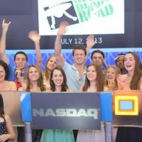 Photo Flash: NYMF's BEND IN THE ROAD Company Rings NASDAQ Closing Bell Video