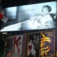 Photo Coverage: Times Square Honors Lauren Bacall