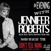 Jennifer Roberts Returns to Manhattan for Two Performances Only Video