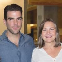 Photo Coverage: Cherry Jones, Zachary Quinto & THE GLASS MENAGERIE Cast Meet the Pres Video