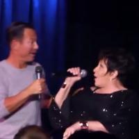 STAGE TUBE: Liza Minnelli and Cortes Alexander Surprise Audience with 'I Love a Violi Video