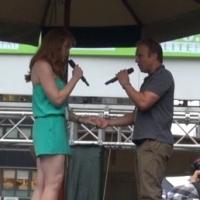 BWW TV: BIG FISH's Norbert Leo Butz, Kate Baldwin & Zachary Unger Fight Dragons at BROADWAY IN BRYANT PARK!