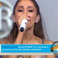 VIDEO: Ariana Grande Rocks TODAY SHOW Plaza Video