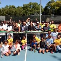 NYC Parks & Council Member Open New Tennis Courts in Lincoln Terrace Park Video