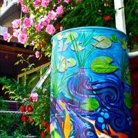 The Collinwood Painted Rain Barrel Project, 4/13