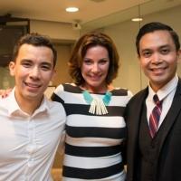 Photo Flash: 'Real Housewife' Countess Luann de Lesseps Visits HERE LIES LOVE Off-Broadway
