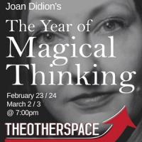 THE YEAR OF MAGICAL THINKING Set for Roxy Regional Theatre's theotherspace, 2/23-3/3 Video