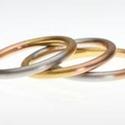 Union Street Goldsmith Created New Tri-Color Metal Designs