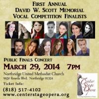 Center Stage Opera Announces the Finalists for the David W. Scott Memorial Vocal Competition