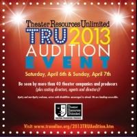TRU Hosts 2013 COMBINED AUDITION EVENT Today and Tomorrow Video