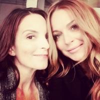 MEAN GIRLS Reunion! Tina Fey & Lindsay Lohan Snap Selfie Video