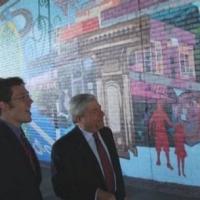Photo Flash: BP Markowitz Unveils Groundswell's Atlantic Avenue Mural Video