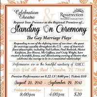 Celebration Theatre to Present STANDING ON CEREMONY: THE GAY MARRIAGE PLAYS, 8/11-9/2 Video