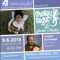 Shelley Segal and Jacob Haller to Play Artists' Exchange in Cranston, Today Video