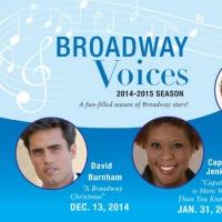 David Burnham, Capathia Jenkins & Alli Mauzey Set for Broadway Voices 2014-15 at Garn Video