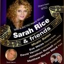 Sarah Rice & Friends Music Salon Set for Teaneck, NJ's Classic Quiche Cafe, 10/26 Video