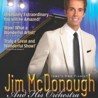 Iowa's Own Pianist Jim McDonough and His Orchestra to Appear in 2014 SPRING TOUR on 4 Video