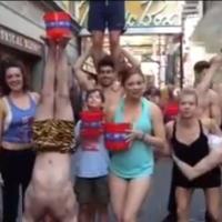 STAGE TUBE: PIPPIN's Broadway Cast Gets Drenched for ALS! Video