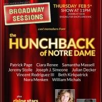 'HUNCHBACK' Stars Patrick Page, Ciara Renee and More Set for BROADWAY SESSIONS This W Video