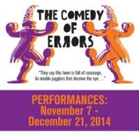 Baltimore Shakespeare Factory Presents THE COMEDY OF ERRORS, Begin. Today