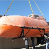 Lifeboat from Oscar Nominated Film CAPTAIN PHILLIPS Docks at Hollywood Cars Museum in Video