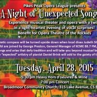 Pikes Peak Opera League Presents A NIGHT OF UNEXPECTED SONG Tonight Video