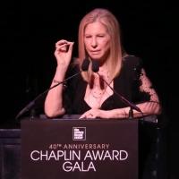 Barbra Streisand Presents Chaplin Award to Robert Redford at Film Society of Lincoln…