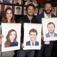 Photo Coverage: OF MICE AND MEN's James Franco, Chris O'Dowd & More Get Sardi's Caric Video
