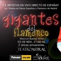 GIGANTES DEL FLAMENCO Begins Tonight at Teatro Astral Video
