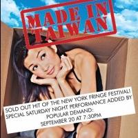 Michelle Krusiec's MADE IN TAIWAN Comes to SOC, 9/14-21 Video