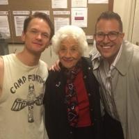 Twitter Watch: Michael Mayer with Neil Patrick Harris and Charlotte Rae Backstage at  Video