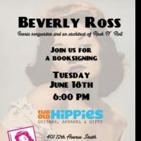 Beverly Ross Holds Book Signing At Nashville's Two Old Hippies Today Video