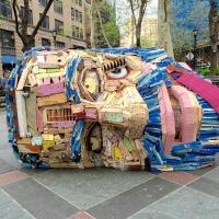 'Giant' Sculpture Coming to Tribeca Park Video