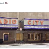 Idina Menzel Tweets First Look at Radio City Music Hall Show on Marquee Video