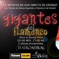 FLAMENCO GIANTS to Play Teatro Astral, Nov 5-6 Video