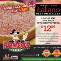 Romeo's Pizza Introduces a New Deep Dish Pizza