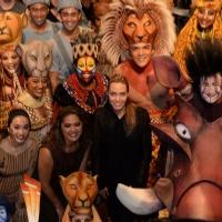 Photo Flash: Angelina Jolie Visits THE LION KING in Australia Video