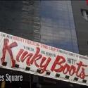 STAGE TUBE: KINKY BOOTS Billboard Goes Up in Times Square! Video