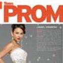 Tiffany Designs Prom Gown Sparkles on TeenPROM Cover Video