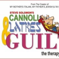 Steve Solomon's CANNOLI, LATKES, & GUILT... THE THERAPY CONTINUES Set for Delray Beach Center for the Arts Next Month