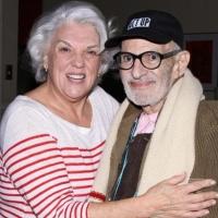 Photo Flash: Larry Kramer Vists Terrence McNally, Tyne Daly & Cast at MOTHERS AND SONS