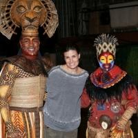 Photo Coverage: Broadway-Bound Idina Menzel Visits THE LION KING!