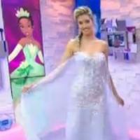 VIDEO: First Look at Disney's FROZEN-Inspired Wedding Gown