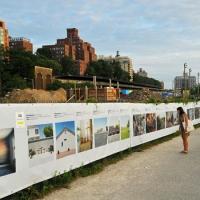 1,000-Foot-Long Photo Installation THE FENCE Opens Today at Brooklyn Bridge Park Video