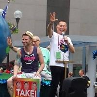 Photo Flash: First Look at George Takei as Grand Marshal in Columbus Pride Parade
